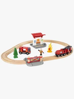 BRIO World 33815 Togsæt Med Brandmandstema