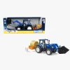 Bruder New Holland Traktor T5 120 med Front Loader
