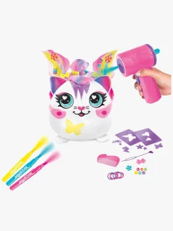 Canal Toys Airbrush Plush Hair'iffic Squishy Bamse Pal-Precious 17 cm