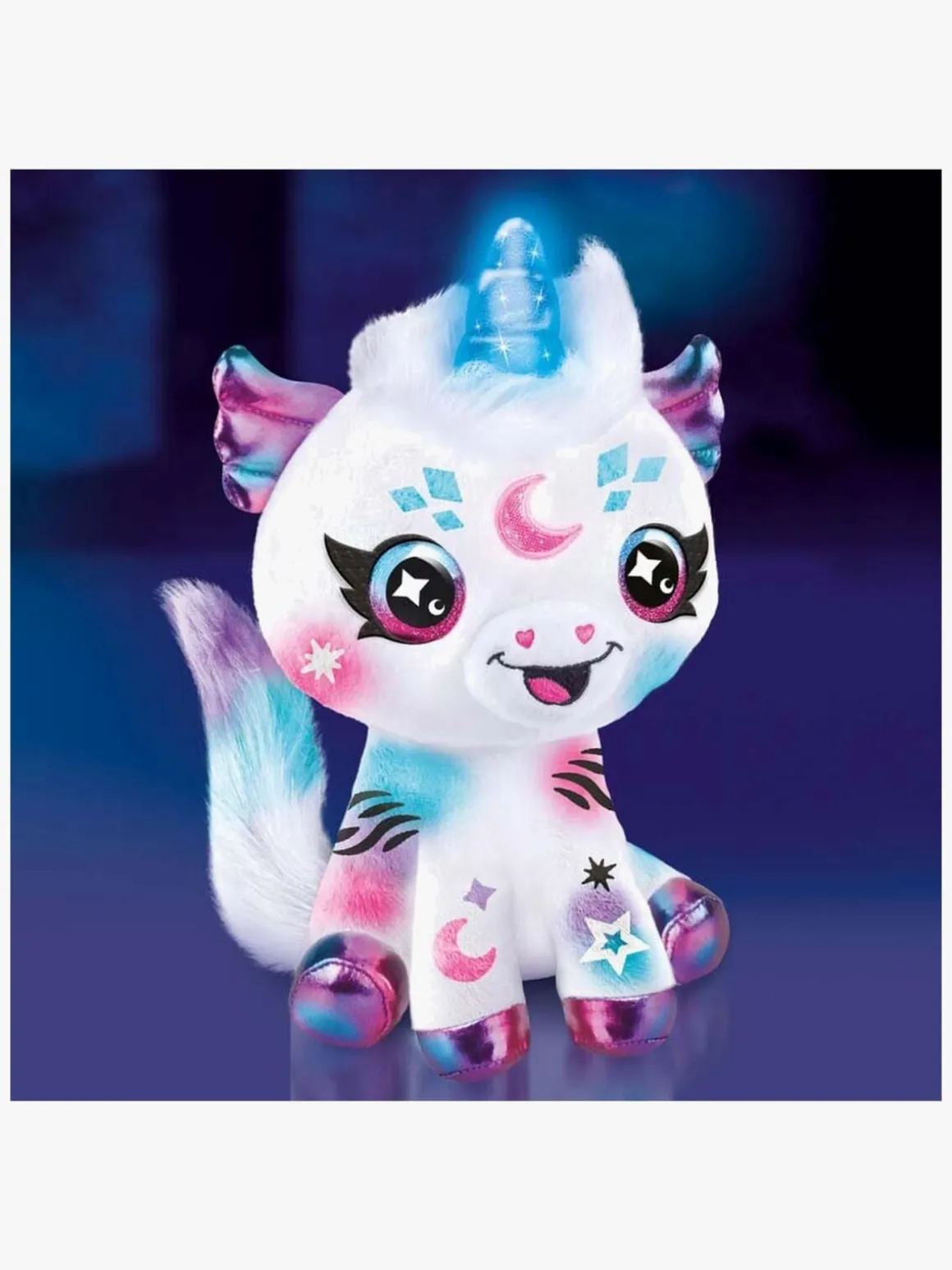 Canal Toys Airbrush Plush Neon Bamse Enhjørning