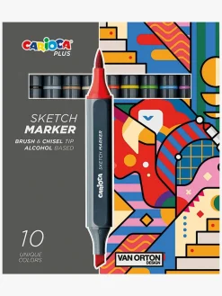 Carioca PLUS Illustration Markers 10-pak