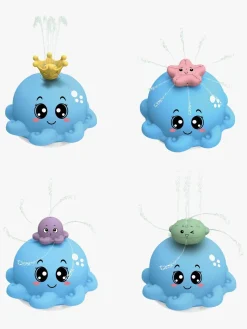 CarloBaby Vandsprøjtende Blæksprutte Badelegetøj med Lys