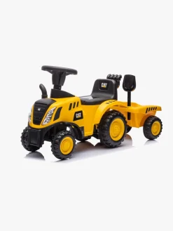 Caterpillar Gåbil med Trailer, Gul