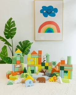 Classic World Large Forest Træklodser 100 Dele