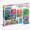 Clementoni Super Color DC Super Friends Puslespil 10-i-1