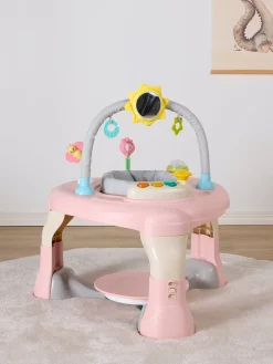 Cloudberry Castle Aktivitetscenter 3-i-1, Pink/Beige