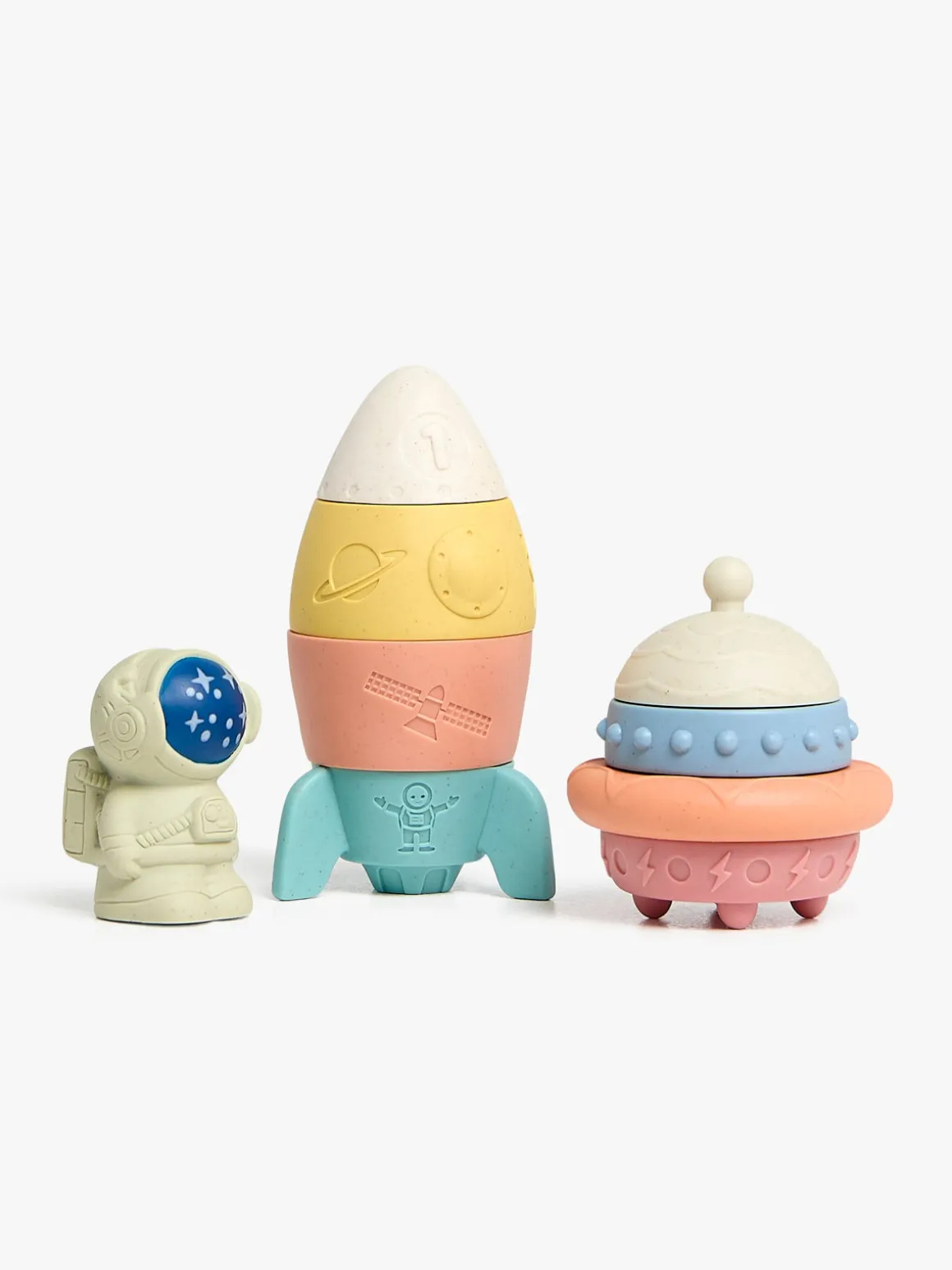 Cloudberry Castle Bløde Stableklodser Det Ydre Rum 9 Stk.