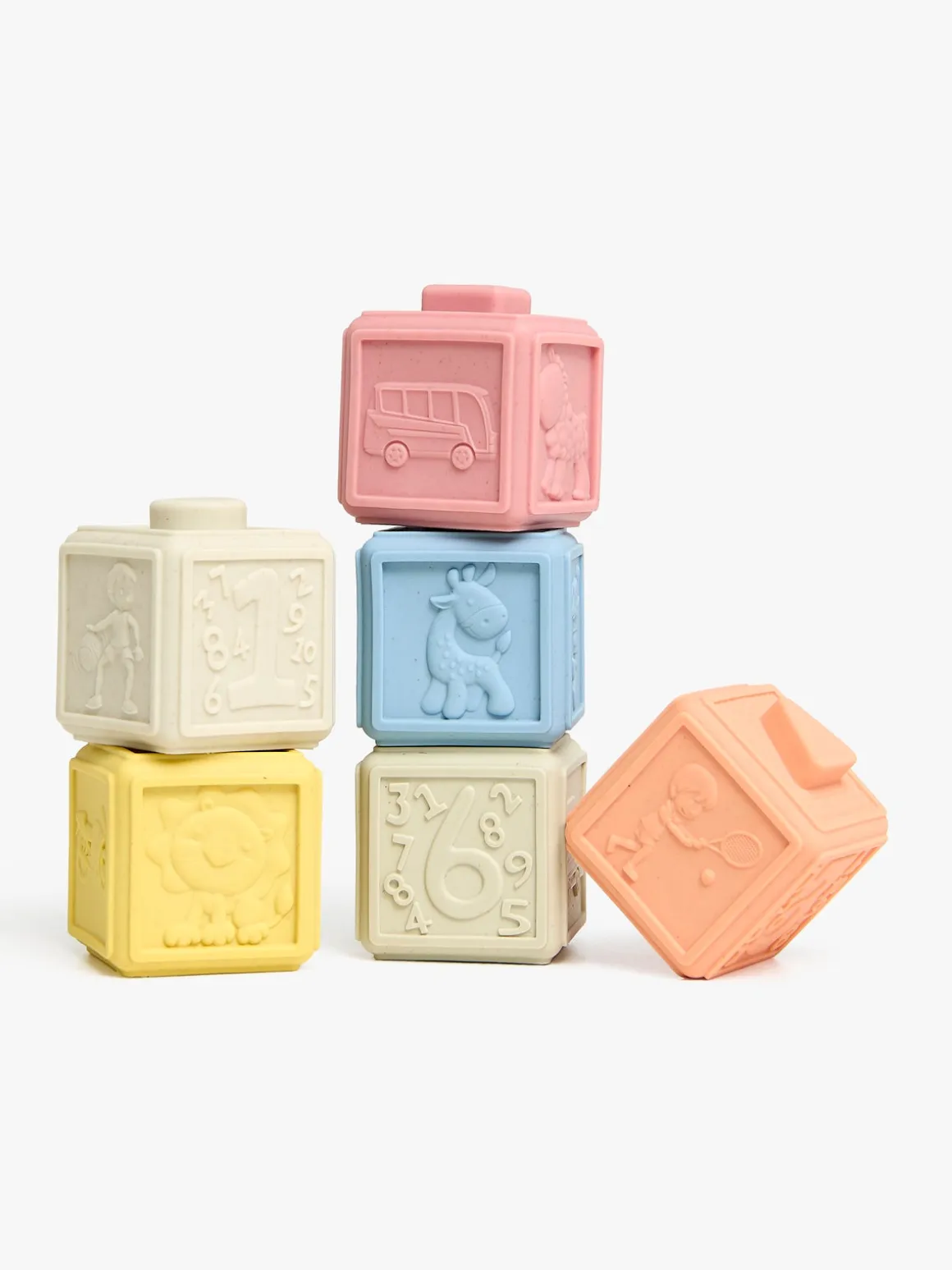 Cloudberry Castle Bløde Stableklodser 16 Stk.