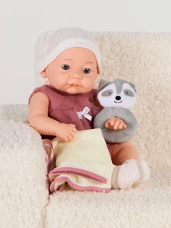 Cloudberry Castle Dukke Nyfødt 40 cm, Pink