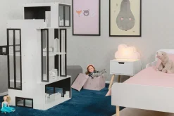 Cloudberry Castle Dukkehus, Sort/Hvid