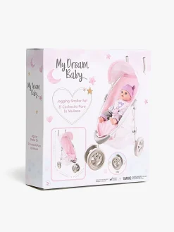 Cloudberry Castle Dukkevogn Jogging, Pink