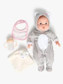 Cloudberry Castle Gavesæt Dukke Twins Deluxe 35 cm, Lyserød/Hvid