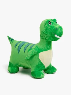 Cloudberry Castle Hoppedyr Dinosaur med Plysbetræk, Grøn