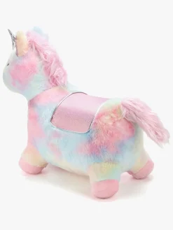 Cloudberry Castle Hoppedyr Enhjørning med Plysbetræk