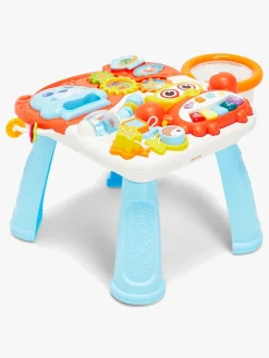 Cloudberry Castle 2-i-1 Gåvogn med Aktivitetsbord, Orange