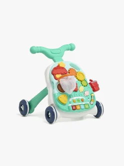 Cloudberry Castle 2-i-1 Gåvogn med Aktivitetsbord, Blå