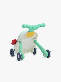 Cloudberry Castle 2-i-1 Gåvogn med Aktivitetsbord, Blå