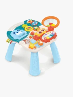 Cloudberry Castle 2-i-1 Gåvogn med Aktivitetsbord, Blå