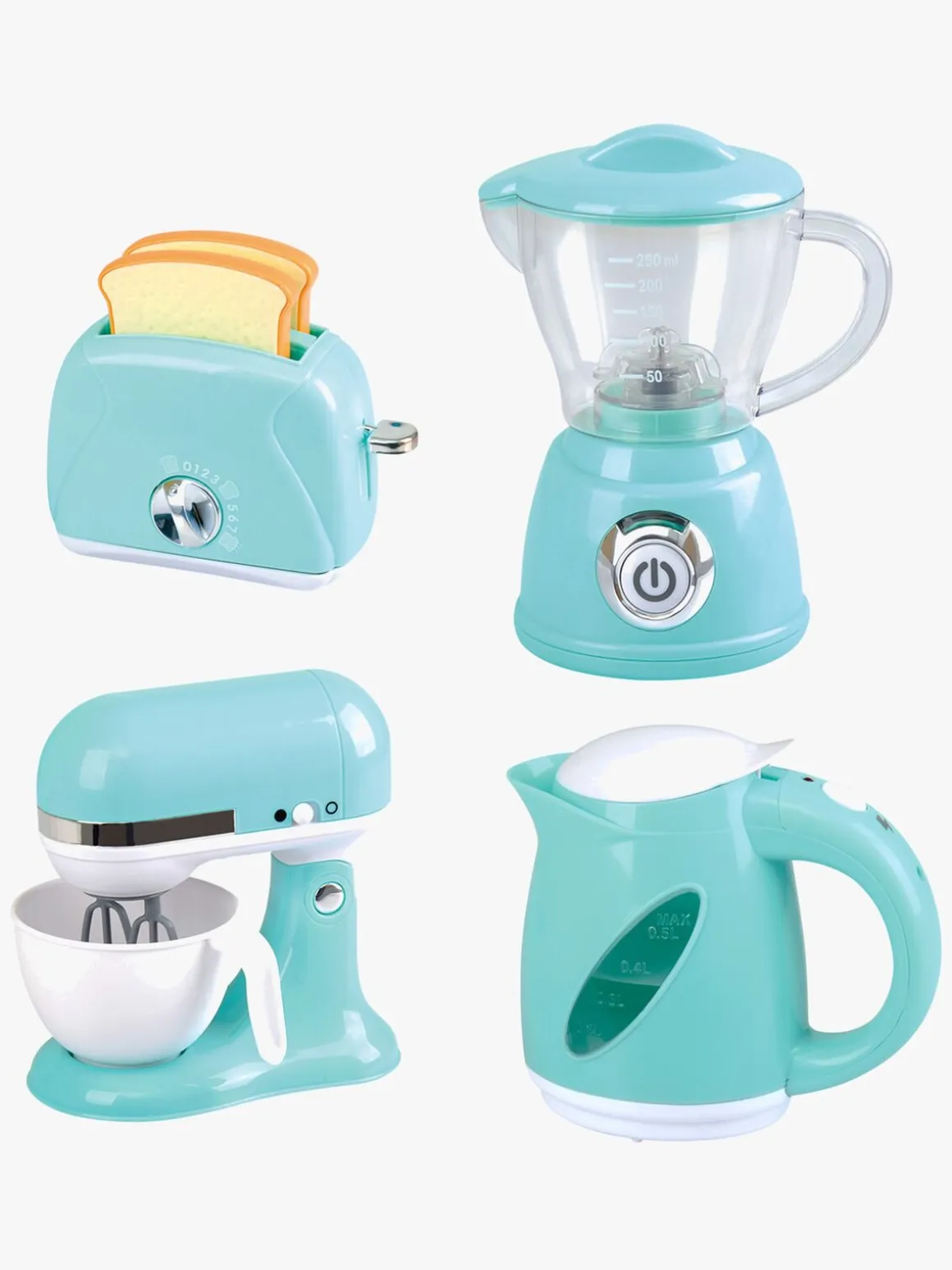 Cloudberry Castle Køkkenredskabssæt 4 Dele, Blå