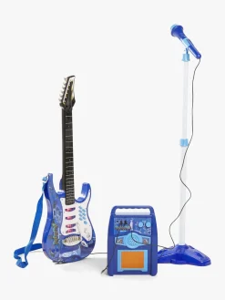 Cloudberry Castle Legetøjsguitar med Mikrofon & Højttaler, Blå