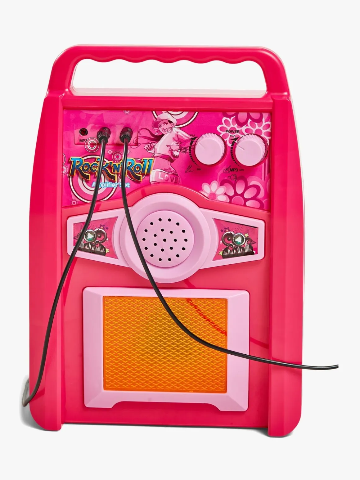 Cloudberry Castle Legetøjsguitar med Mikrofon & Højttaler, Pink