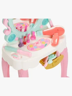 Cloudberry Castle Sminkebord m. Lyd & Lys, Lyserød