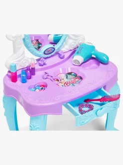 Cloudberry Castle Sminkebord m. Lyd & Lys, Isblå