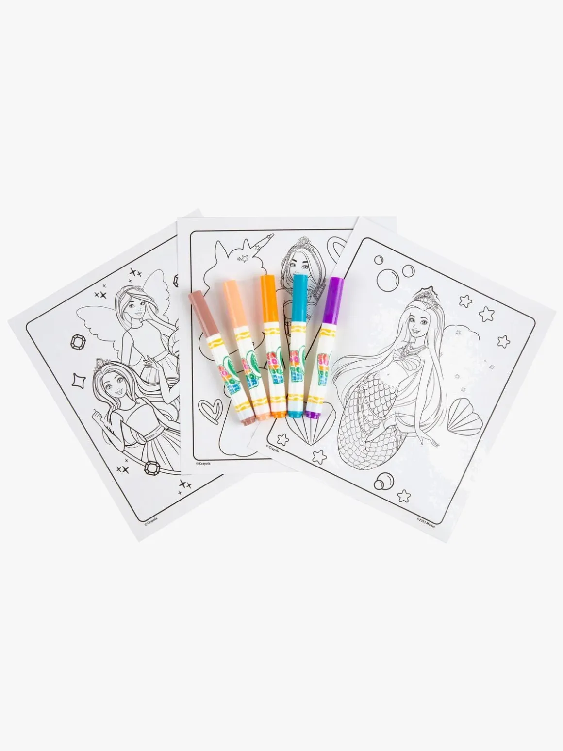 Crayola Barbie Color Wonder Malesæt