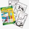 Crayola Colour By Numbers Malesæt Dyr 16 Sider & 6 Tusser