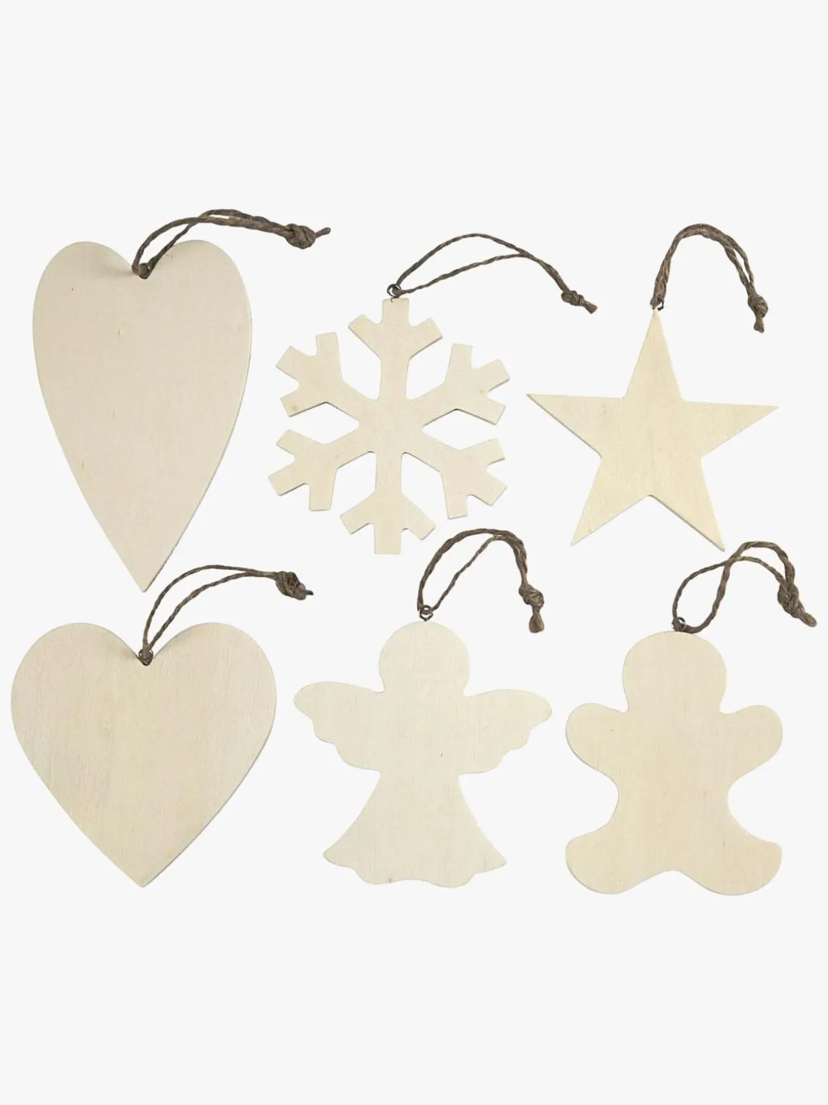 Creativ Company Kreasæt Julepynt Vinter 6-pak