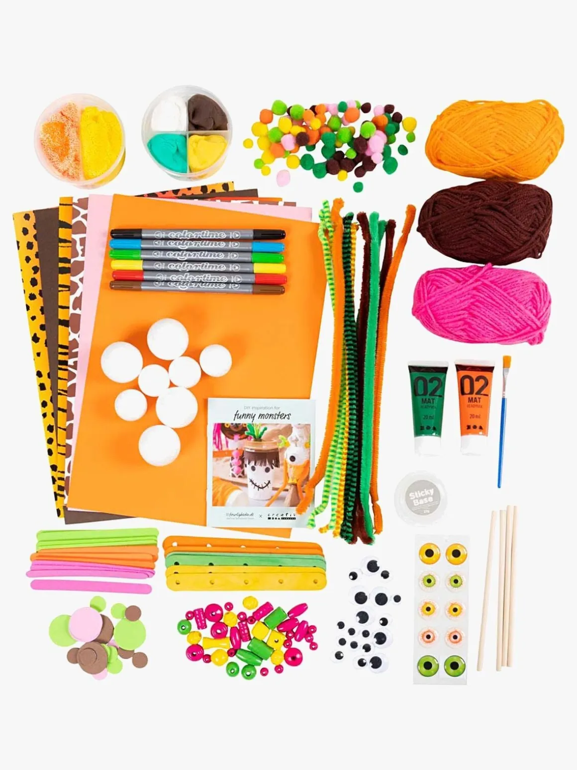 Creativ Company Maxi DIY-sæt Sjov Monster
