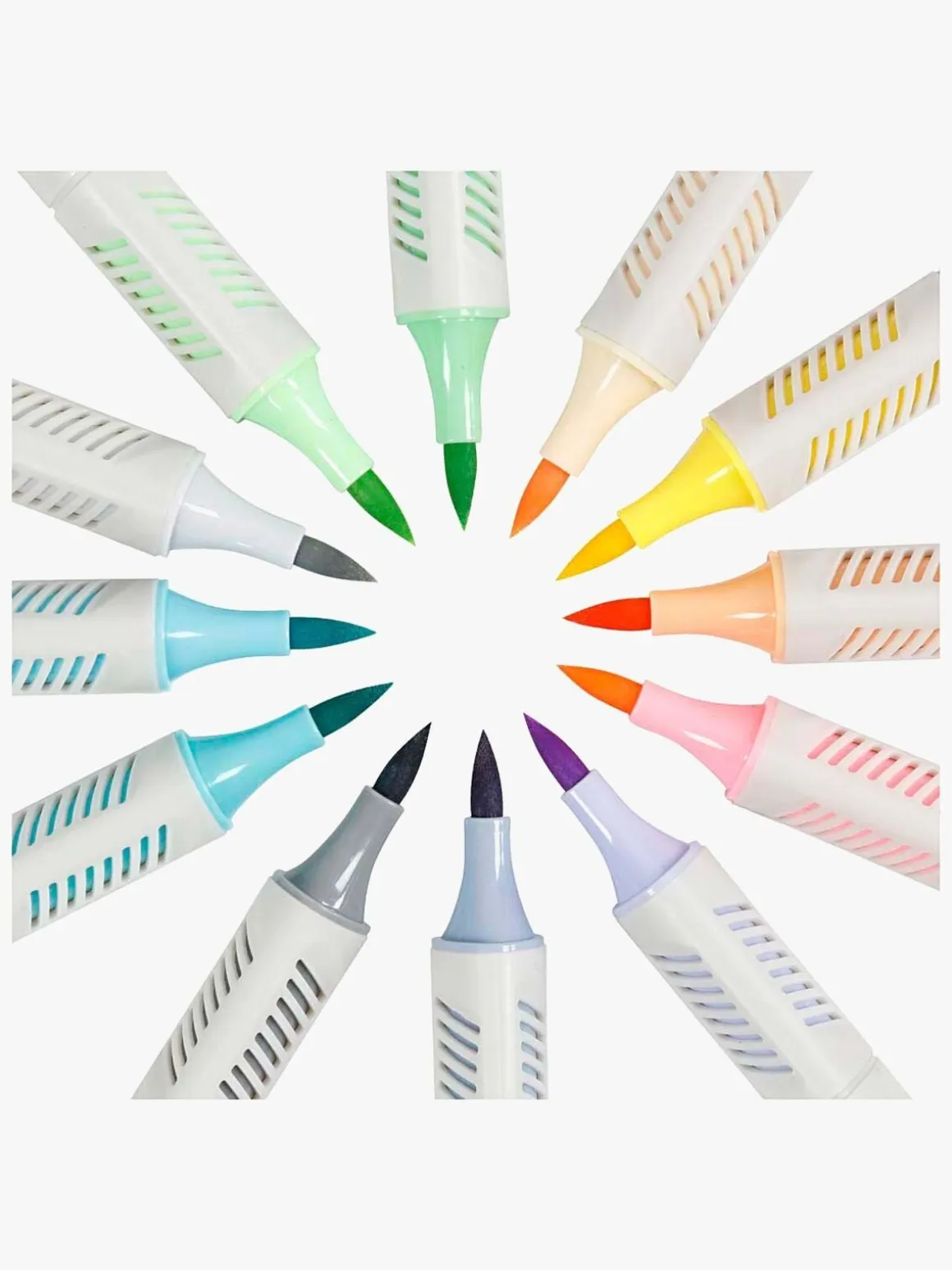 Creativ Company Sketch Marker Tusser Pastelfarver 12-pak