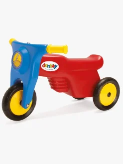 Dantoy Motorcykel Gummihjul, Rød/Blå