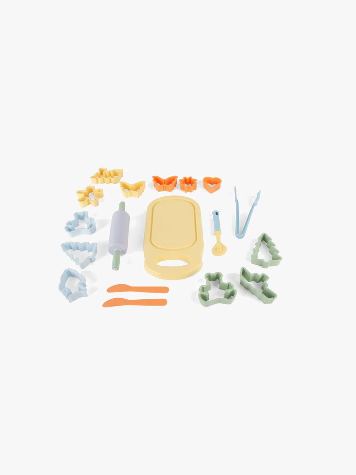 Dantoy Pastel Modellervokssæt 18 Dele