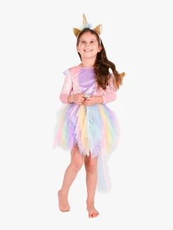 Den Goda Fen Kostume Enhjørning med Diadem