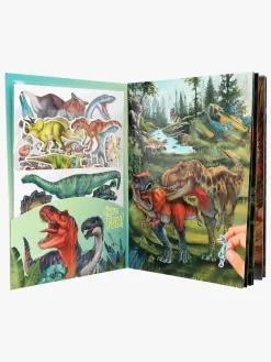 Dino World Kreabog med Skumklistermærker