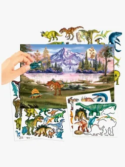 Dino World Kreabog med Skumklistermærker