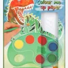 Dino World Malesæt Colour Me Up Paper