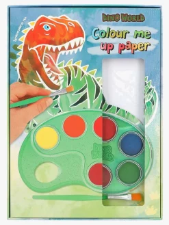 Dino World Malesæt Colour Me Up Paper