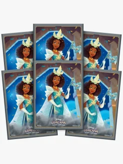 Disney Lorcana Shimmering Skies Card Sleeve Plastlomme Tiana 65-pak
