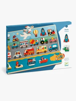 Djeco Træpuslespil Vroom 22 Brikker