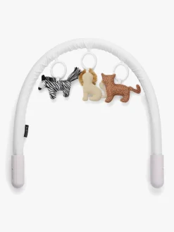 DockATot Legetøjsbøjle Toy Bundle, White/ Day at the Zoo