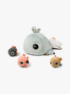 Done By Deer Aktivitetslegetøj Hide & Seek Wally, Blue