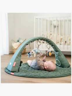 Done By Deer Tiny Farm Aktivitetstæppe, Green