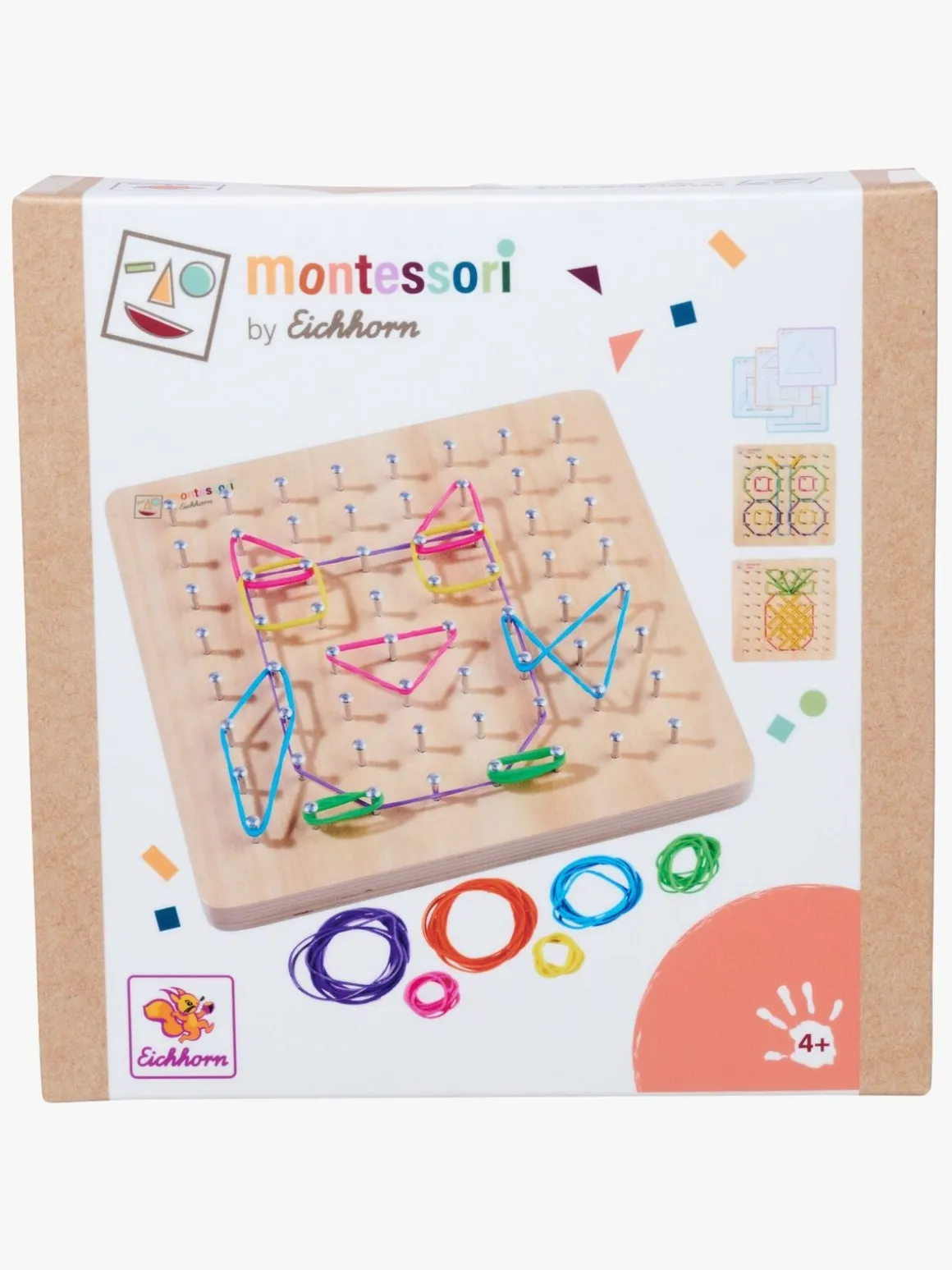 Eichhorn Montessori Mønsterplade