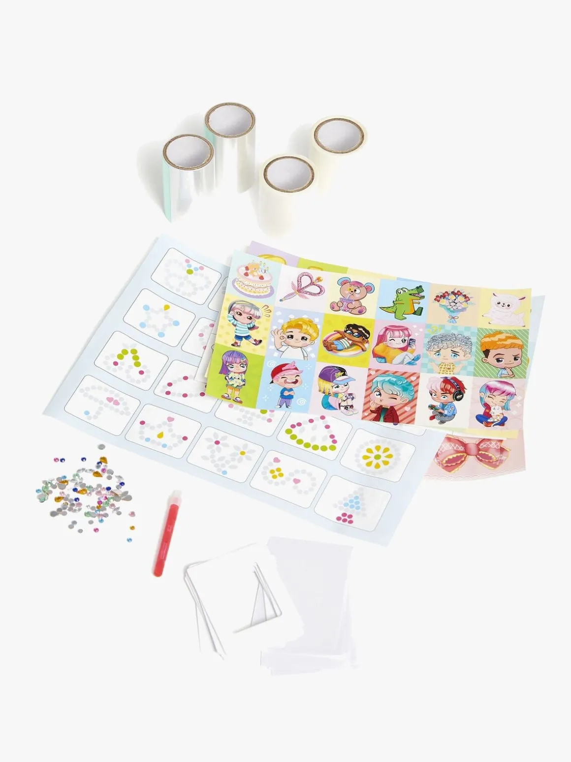 Fippla Klistermærkesæt Studio Refill Pack 21 Dele