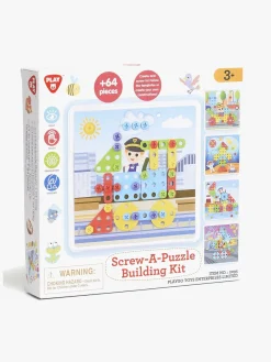 Fippla Screw A Puzzle Building Kit Børnepuslespil 64 Dele
