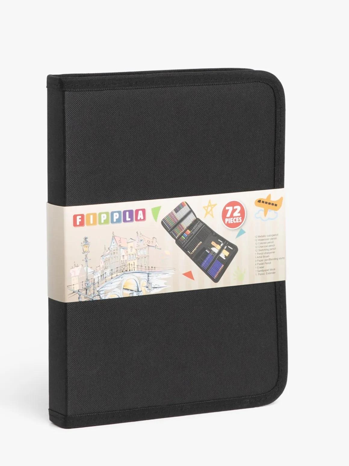 Fippla Skitsesæt 72 Dele