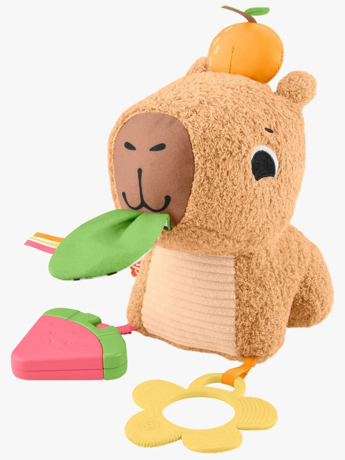 Fisher-Price Sensimals Snuggly Snacky Capy Aktivitetslegetøj