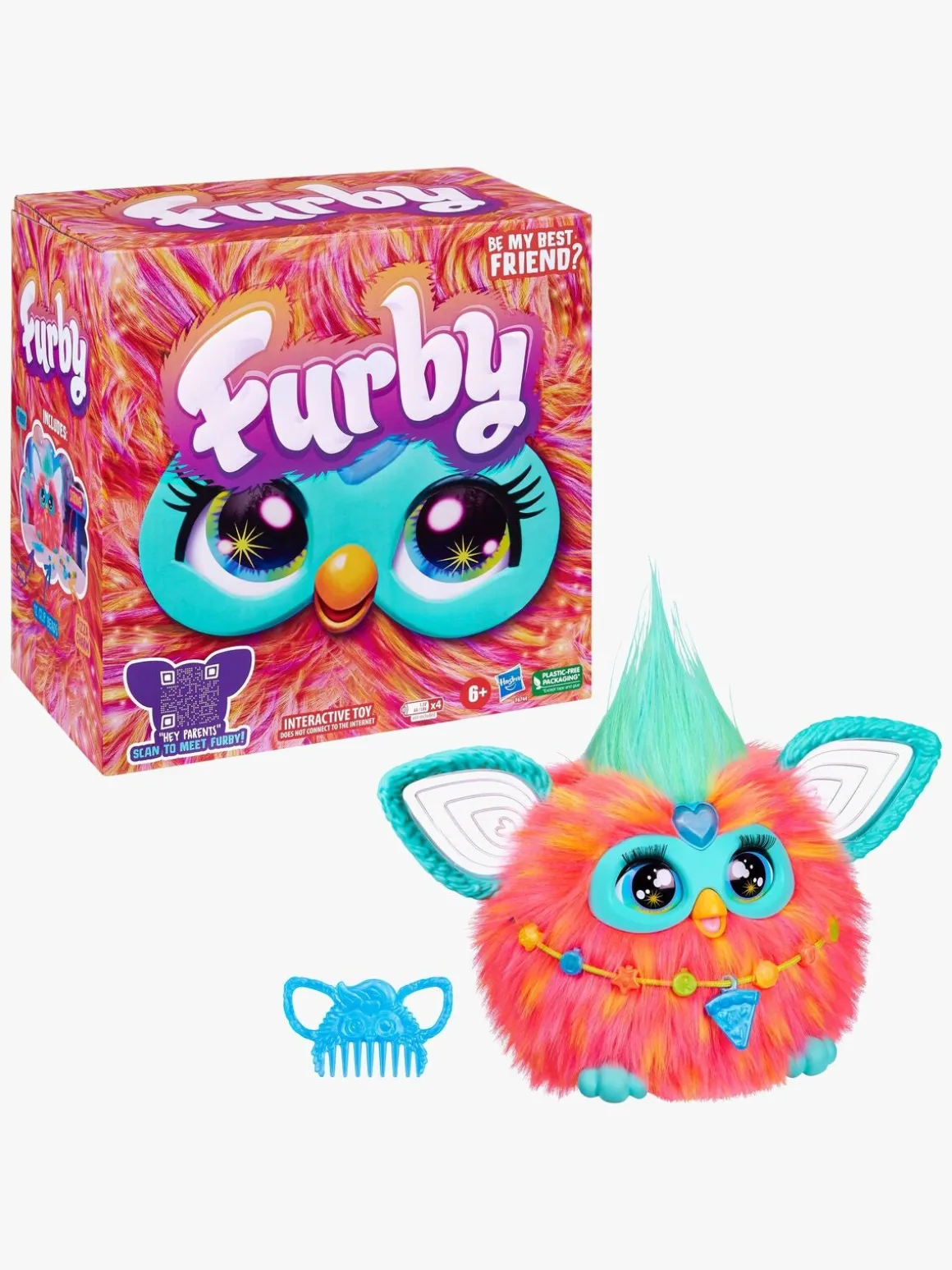 Furby Interaktiv Bamse Coral